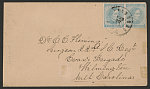 [Envelope addressed to Dr. C.E. Fleming, Surgeon 22nd S.C. Regt., Evan's Brigade, Wilmington, North Carolina]