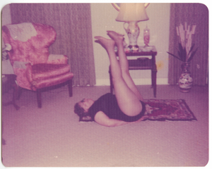 Chromogenic print of Eunice Jackson exercising