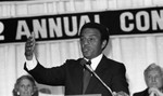 Andrew Young, 72nd Annual Urban League Convention, Los Angeles, 1982