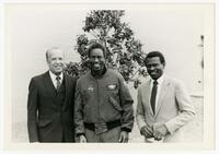 Gregory, Dick with Bluford Guion, 1984-01-13