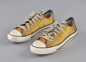 Customized Sigma Gamma Rho Converse sneakers for member MC Lyte