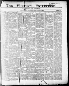 The Western Enterprise. (Colorado Springs, Colo.), Vol. 4, No. 12, Ed. 1 Saturday, January 6, 1900