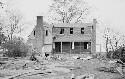 "Chantilly" Home of Jackson Davis under construction. The house has had to be rebuilt and slightly enlarged