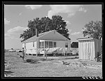 New home of Cube Walker, Negro tenant purchase client. Belzoni, Mississippi Delta, Mississippi