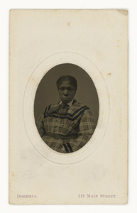 Tintype of a woman