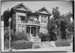 1.   October 1960 FRONT ELEVATION - 245 South Grand Avenue (House), Los Angeles, Los Angeles County, CA