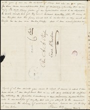 Letter to] Rev & Dear Sir [manuscript