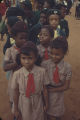 Girl Scouts lined up before participating in a homecoming parade in Montgomery, Alabama.