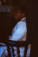 Portrait of a seated woman