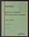 Thumbnail for Conferences. Silver Bay Human Relations in Industry Conference. Conference Materials, 1957-1978. (Box 6, Folder 10)