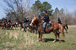 Reenactment of Civil War siege of April 1862, Bridgeport, Alabama