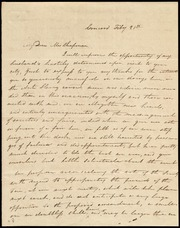 Letter to] My Dear Mrs. Chapman [manuscript