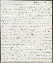 Letter to] My dear Mrs. Chapman [manuscript