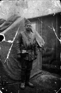 Sgt. C.A. Hayes, 348th Service Battalion, American Expeditionary Force, 1918, Central France