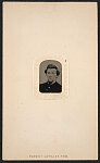 [Sergeant Thomas Service of Co. F, 121st Pennsylvania Infantry Regiment in uniform]