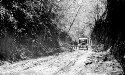 Scenes on the road to Alcorn from railraod station following heavy rain