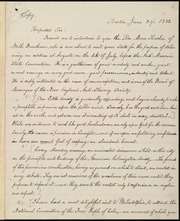 Letter to] Respected Sir [manuscript