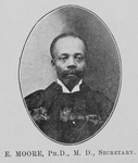 Pioneers in Livingstone College work; Edward Moore, Ph.D., M.D., Secretary