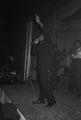 Eddie Floyd performing on stage at the Laicos Club in Montgomery, Alabama.