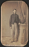 [Private William H. Lewis of Co. F, 51st Pennsylvania Infantry Regiment and Co. C, 12th Veteran Reserve Corps in uniform]