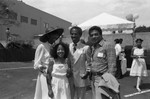 Thumbnail for Donald Bohana, Donna Bohana, and Don Marshall at an outdoor event, Los Angeles, ca. 1978