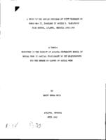 A study of the social problems of fifty veterans of World War II, enrolled in Booker T. Washington High School, Atlanta, Georgia 1946-1947, 1947