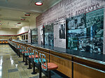 Lunch counter at the old Woolworth's "five and dime" store, a legendary site marking the American civil-rights movement and is now the International Civil Rights Center &amp; Museum, and the place where "sit-in" became part of the American lexicon