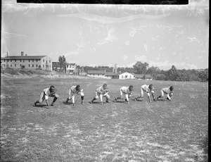 Howard University football team : acetate film photonegative