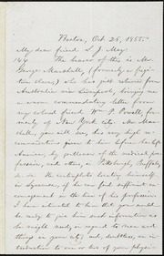 Letter to] My dear friend S.J. May [manuscript