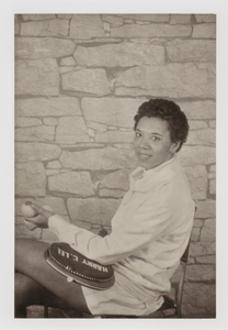 Althea Gibson, from the unrealized portfolio "Noble Black Women: The Harlem Renaissance and After"