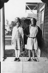 Girls on porch