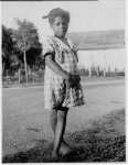 [African American child singer for singing games, Eatonville, Florida]