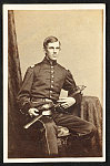 Thumbnail for [Colonel Oliver Wendell Holmes, Jr., of Co. A and Co. G, 20th Massachusetts Infantry Regiment in uniform with sword]