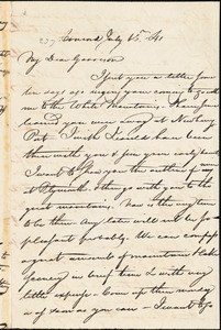 Thumbnail for Letter from Nathaniel Peabody Rogers, Concord, [New Hampshire], to William Lloyd Garrison, [18]41 July 16th