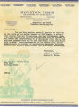 Wilson Sympathy Letter 1936