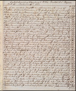 Letter from Eliza Wigham, 5 Gray Street, Edinburgh, [Scotland], to Anne Warren Weston, 11-11-1853