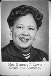 Portrait of Bernice P. Lewis