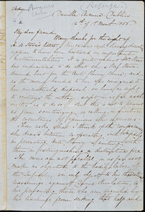 Letter from Maria Webb, Dublin, [Ireland], to William Lloyd Garrison, 1856 [January] 14th