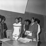 Young women in Classroom, Los Angeles, 1971