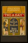 "Two a day" by Gene Stone and Jack Robinson A cavalcade of vaudeville.