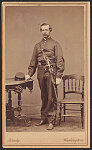 [Assistant Surgeon William Wesley Culver of 5th Pennsylvania Infantry Regiment and 202nd Pennsylvania Infantry Regiment in uniform with sword]