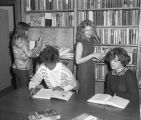 Students in the library at the Massey-Draughon Business College at 415 Montgomery Street in Montgomery, Alabama.