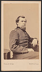 [Captain William E. Riley of Cos. A, F and K, 1st Connecticut Cavalry Regiment in uniform]