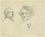 [Three bust portraits, including Benjamin Butler]