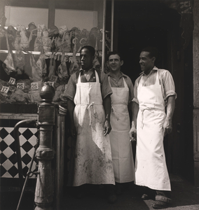 Meatmarket Owner and Butchers, from the project The Most Crowded Block