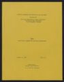 General Correspondence of the Director, Conferences, Mimeographed Materials, July 1957 - June 1958