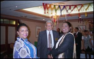 Three Attendees of the Service to Youth Award Program