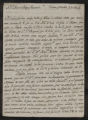 Personal Correspondence. Letters To Manuel Gallego From Pedro Gomez y Garcia and Mariana Gomez y Garcia. To: Manuel Gallego. October 1, 1805. Tobarra, Spain.