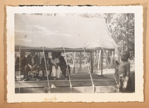 Photograph of Boy Scouts at camp, Lovejoy, Georgia