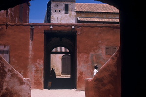 Inner courtyard of the Slave House, Gorée (island), Senegal